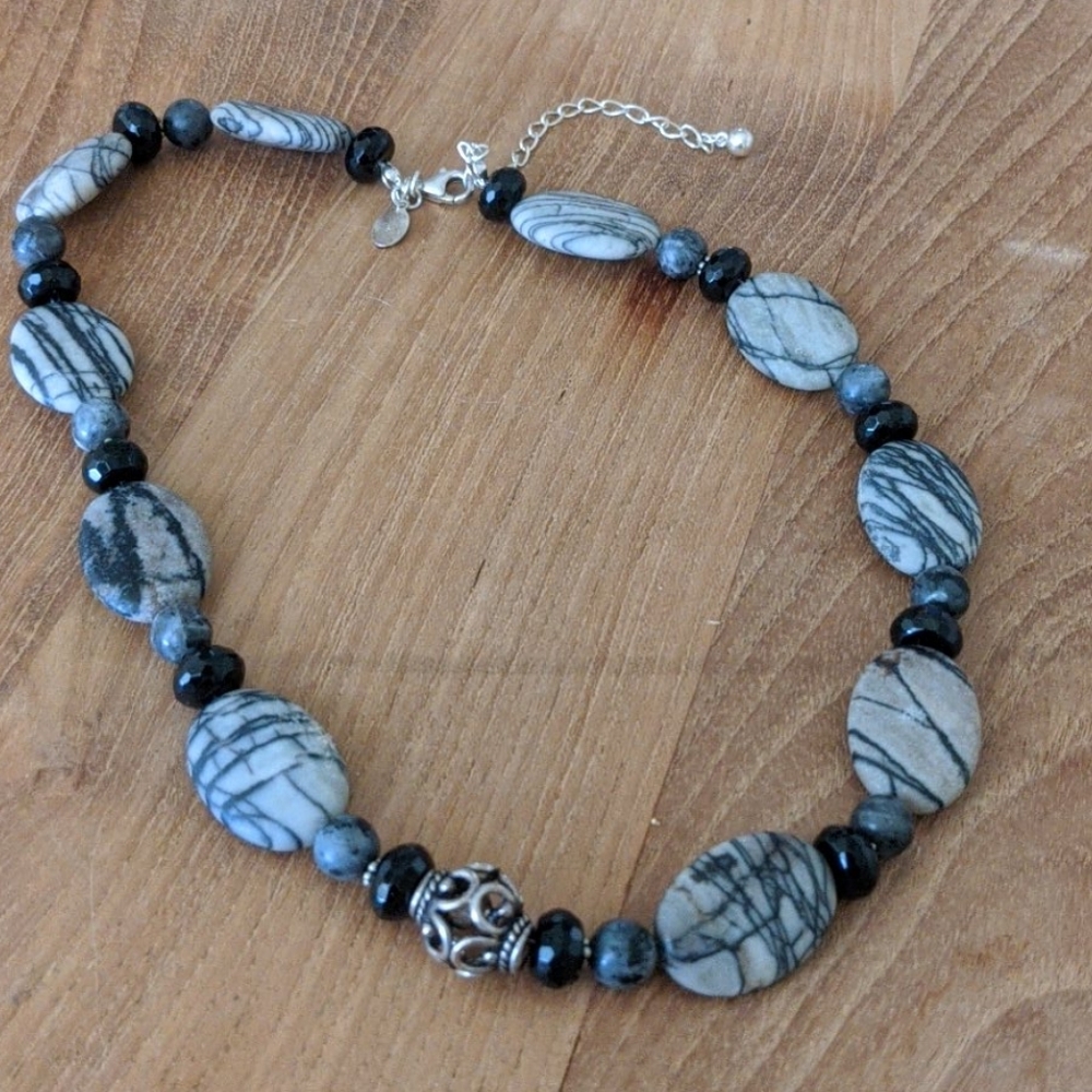 Stone necklace